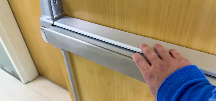 Installing a Push Bar on a Door Rahway